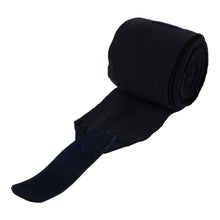 Load image into Gallery viewer, Huntley Equestrian Polo Fleece Wraps, Set of 4, Black
