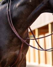 Load image into Gallery viewer, Huntley Equestrian Schooling Standing Martingale, Italian Leather
