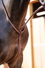Load image into Gallery viewer, Huntley Equestrian Schooling Standing Martingale, Italian Leather
