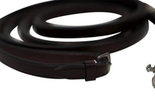 Load image into Gallery viewer, Huntley Equestrian Sedgwick Leather Draw Reins With Snap Ends
