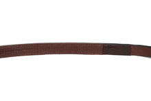 Load image into Gallery viewer, Huntley Equestrian Sedgwick Pelham Flat Curb Reins, Rubber Lined
