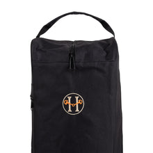 Load image into Gallery viewer, Huntley Equestrian Tall Riding Boot Bag, Black
