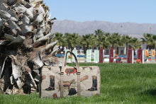 Load image into Gallery viewer, Huntley Equestrian Tapestry Duffle Bag-English Design
