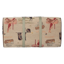Load image into Gallery viewer, Huntley Equestrian Tapestry Duffle Bag-Western Design
