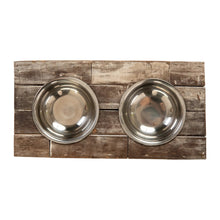 Load image into Gallery viewer, Huntley Pet Elevated Dog and Cat Double Bowl Feeder
