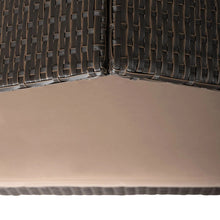Load image into Gallery viewer, Huntley Pet Rattan Wicker Indoor Outdoor Cabana Raised Pet Bed
