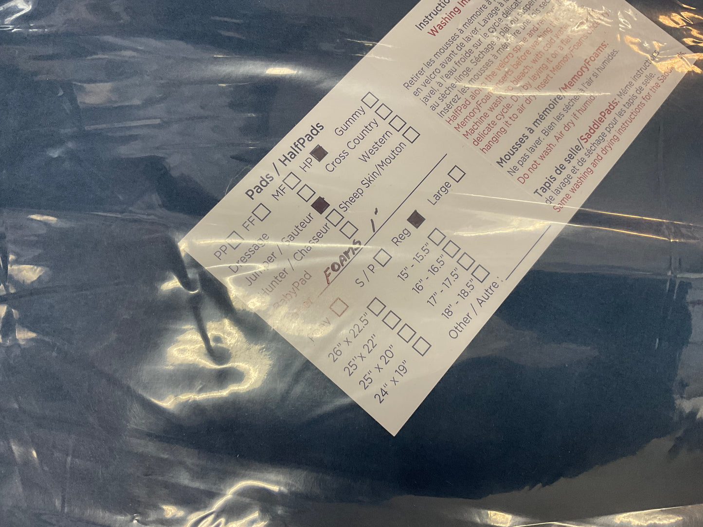 🎁Ogilvy Half Pad Navy/Gold/White