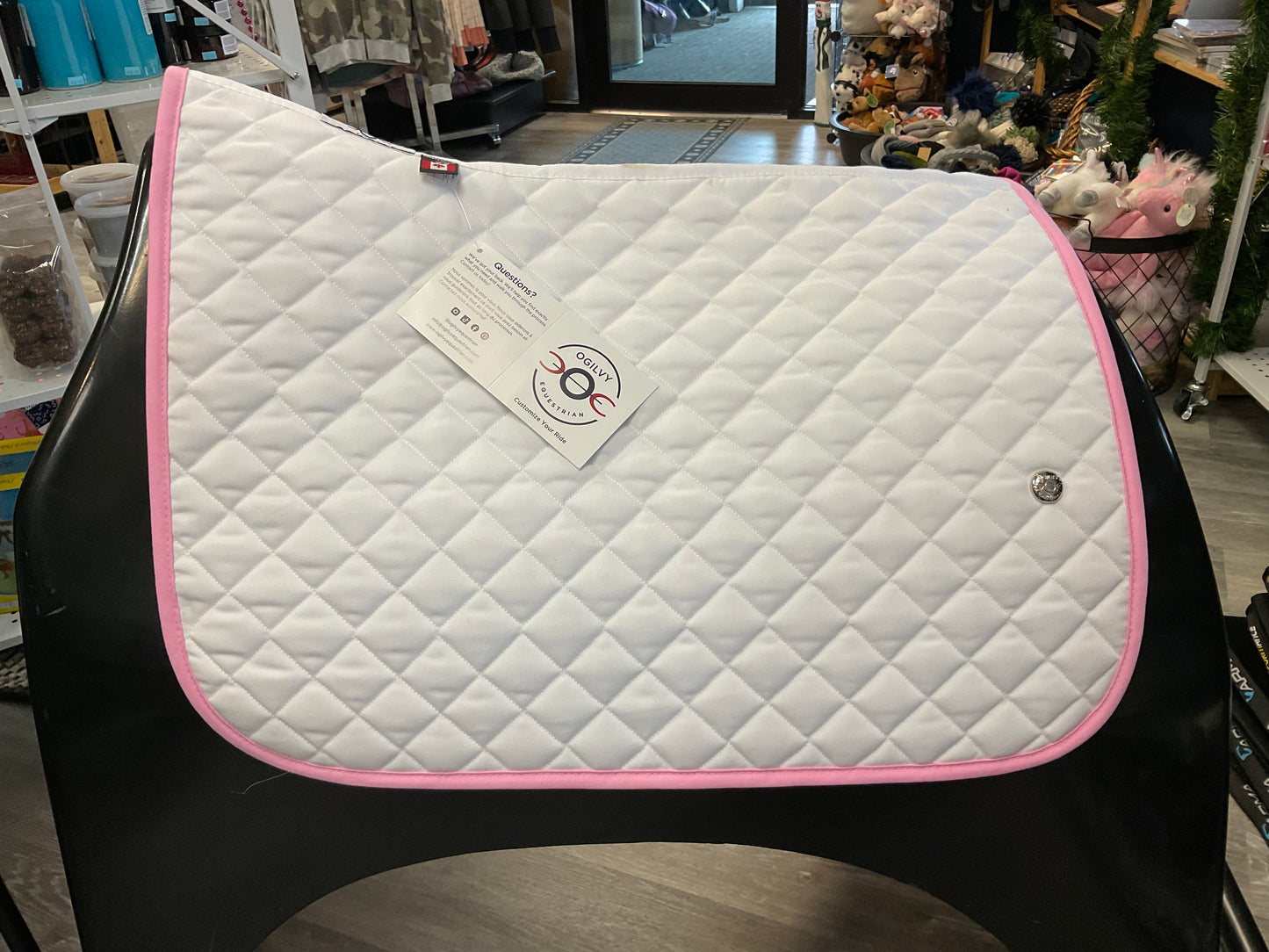 Ogilvy Pony Babypad White/Baby Pink