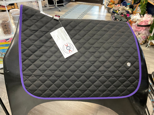 Ogilvy Pony Babypad Black w/Purple Trim