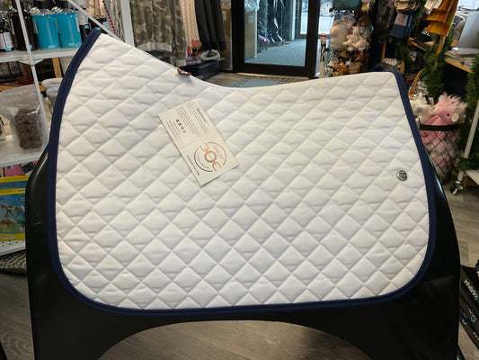 Ogilvy Babypad White w/Navy Trim
