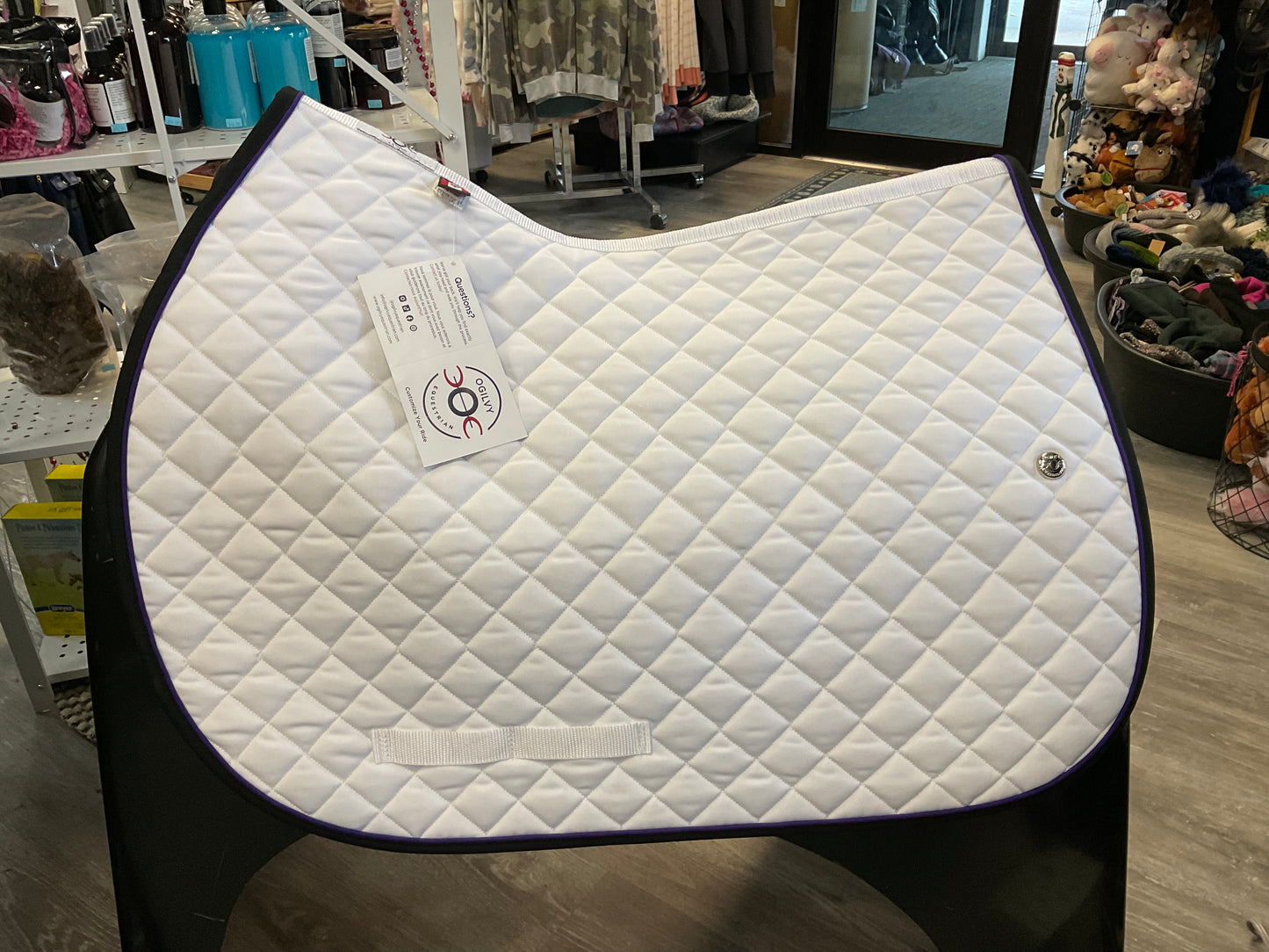 Ogilvy Jump Pad White/Bright Purple/Black