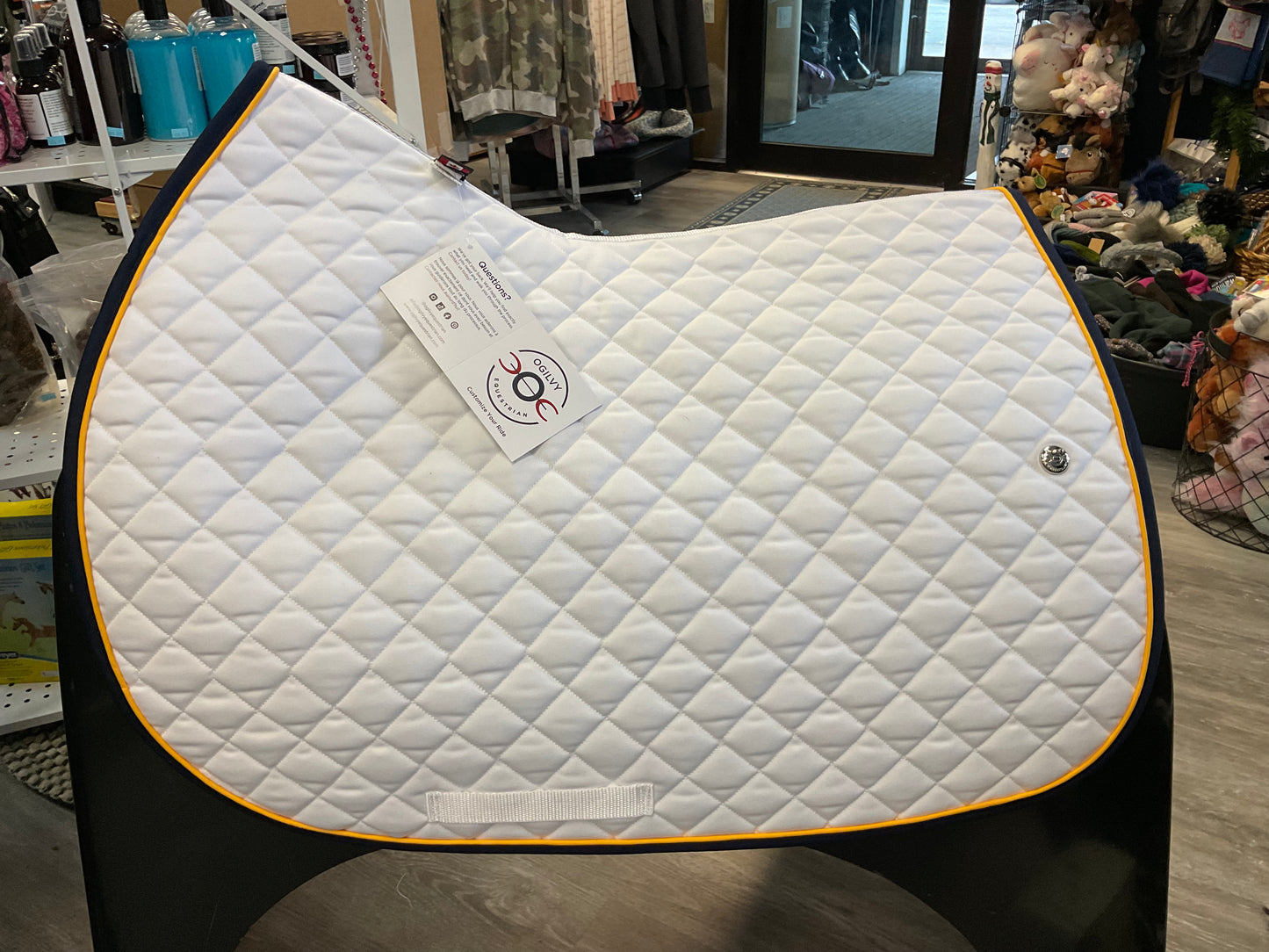 Ogilvy Jump Pad White/Yellow Gold/Navy