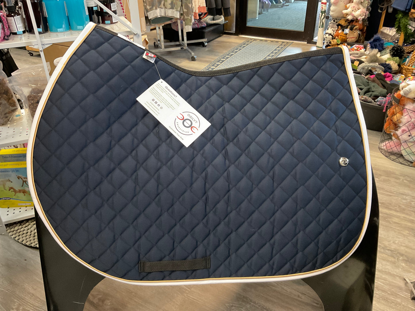 Ogilvy Jump Pad Navy/Gold/White