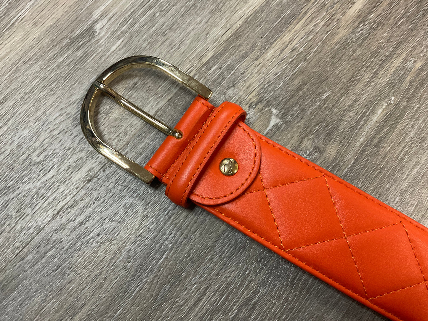 T.S. Quilted Leather Belts