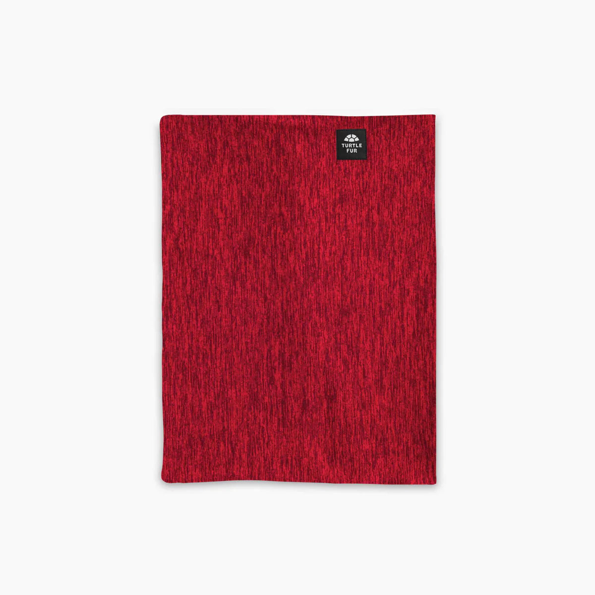 Turtle Fur Double Layer Neck Warmer w/Micro Fleece-Red Sky