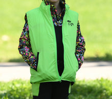 Load image into Gallery viewer, Day of the Dead Reversible Puffer Vest
