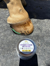 Load image into Gallery viewer, Hoof Balm Hydrator 100% Natural with Brush Applicator  5 oz
