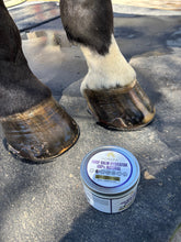 Load image into Gallery viewer, Hoof Balm Hydrator 100% Natural with Brush Applicator  5 oz
