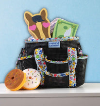 Load image into Gallery viewer, Feeling Stable grooming tote, Full of Luck design, with grooming accessories
