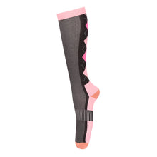 Load image into Gallery viewer, TuffRider NEON VENTILATED ARGYLE SOCKS
