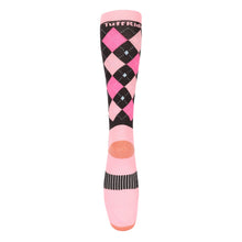 Load image into Gallery viewer, TuffRider NEON VENTILATED ARGYLE SOCKS
