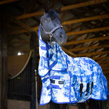 Load image into Gallery viewer, Pre-Sale Jeffers Expression Softmesh Combo Neck Horse Fly Sheet
