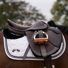 Load image into Gallery viewer, Henri de Rivel Equipe Covered Close Contact  IGP Saddle - Flocked
