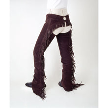 Load image into Gallery viewer, Tough-1 Suede Equitation Chaps
