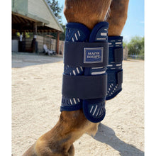 Load image into Gallery viewer, Limited Edition! XC Elite Front and Hind Set in Navy/Silver

