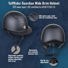 Load image into Gallery viewer, TuffRider Guardian Wide Brim Helmet

