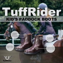 Load image into Gallery viewer, TuffRider Children's Starter Front Zip Paddock Boots

