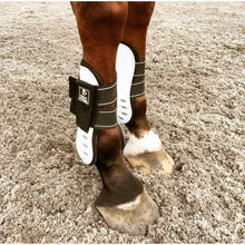 Load image into Gallery viewer, Vented Infinity Open Front Jump Boot Color: White
