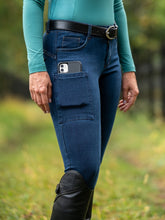 Load image into Gallery viewer, DS26 Denim Full Seat Tread Breech
