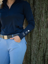Load image into Gallery viewer, DS26 FITS Trio Graphic 1/4 Zip Long Sleeve
