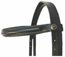 Load image into Gallery viewer, Henri de Rivel Pro Padded Dressage Bridle with Web Reins
