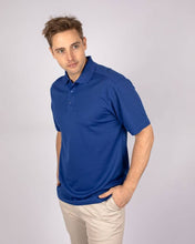 Load image into Gallery viewer, Clique Spin Eco Performance Pique Mens Polo
