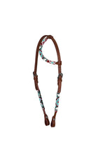 Load image into Gallery viewer, TuffRider Western Beaded One Ear Headstall

