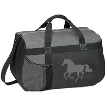 Load image into Gallery viewer, 🎁AWST Int “Lila” Galloping Horse Duffle Bag
