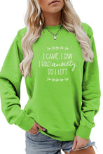 Load image into Gallery viewer, CWTSTL0440_WOMEN LETTER PRINTING LONG SLEEVE PULLOVER TEE
