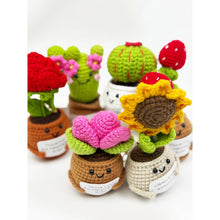 Load image into Gallery viewer, 🎁Positive Crochet Potted Succulent

