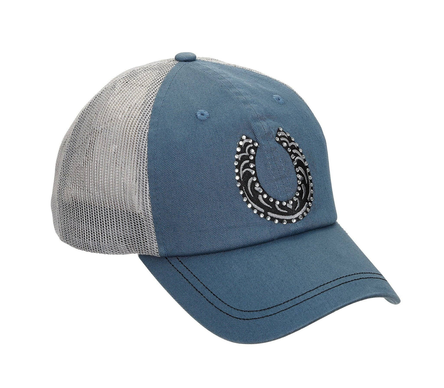 AWST Int'l Rhinestone Horseshoe Cap