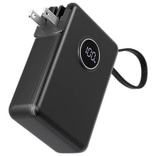 Load image into Gallery viewer, 2-in-1 Power Bank Plus Wall Charger W/ Built In USB-C Cable 2026
