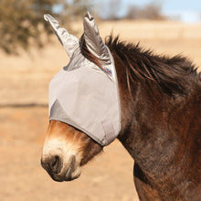 Load image into Gallery viewer, DS26 Cashel Crusader Fly Mask for Mules &amp; Donkeys with Ears, UV Protection &amp; Soft Mesh Comfort
