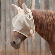 Load image into Gallery viewer, DS26 Cashel Economy Fly Mask with Ears, Gold
