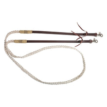 Load image into Gallery viewer, DS26 Cashel Flat Braid Leather Rein
