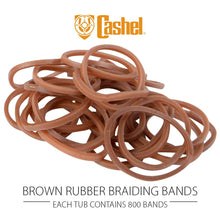 Load image into Gallery viewer, DS26 Cashel Rubber Braiding Bands, 800 Count

