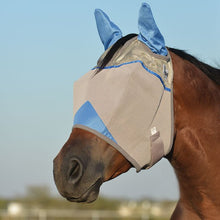 Load image into Gallery viewer, DS26 Cashel Crusader Fly Mask with Ears for Horses, Durable Micromesh UV Protection
