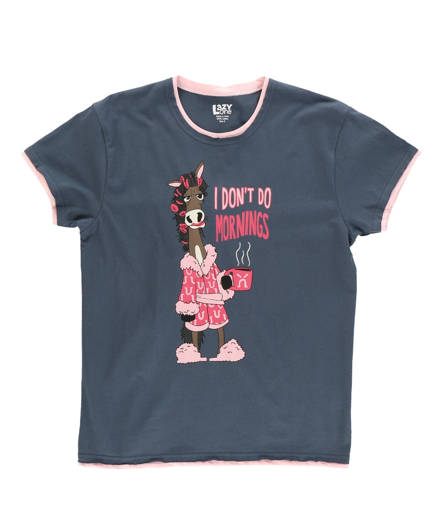 DDM Horse Women's Regular Fit PJ Shirt