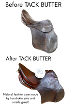 Load image into Gallery viewer, Tack Butter Natural Leather Conditioner &amp; Cleaner 7 oz
