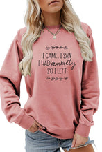 Load image into Gallery viewer, CWTSTL0440_WOMEN LETTER PRINTING LONG SLEEVE PULLOVER TEE

